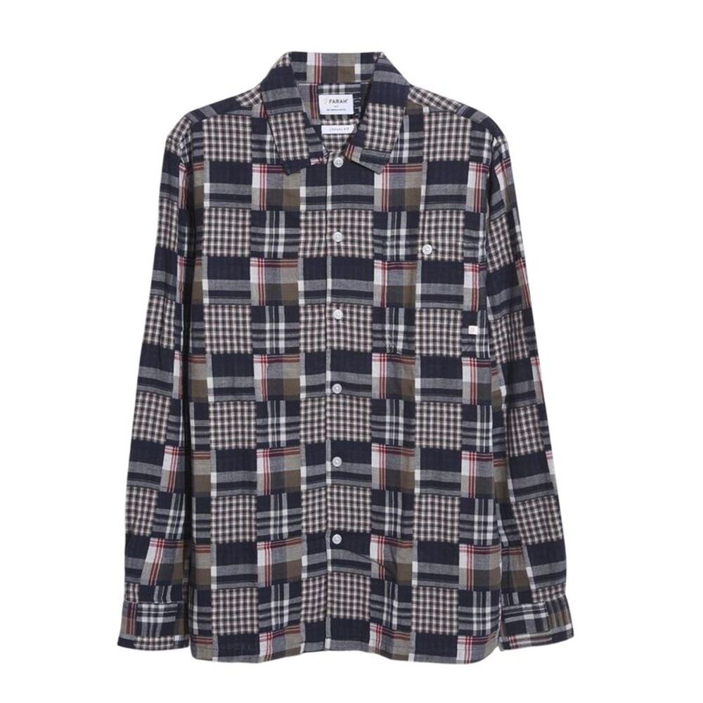 Farah Mens Regular Shirt / True Navy
